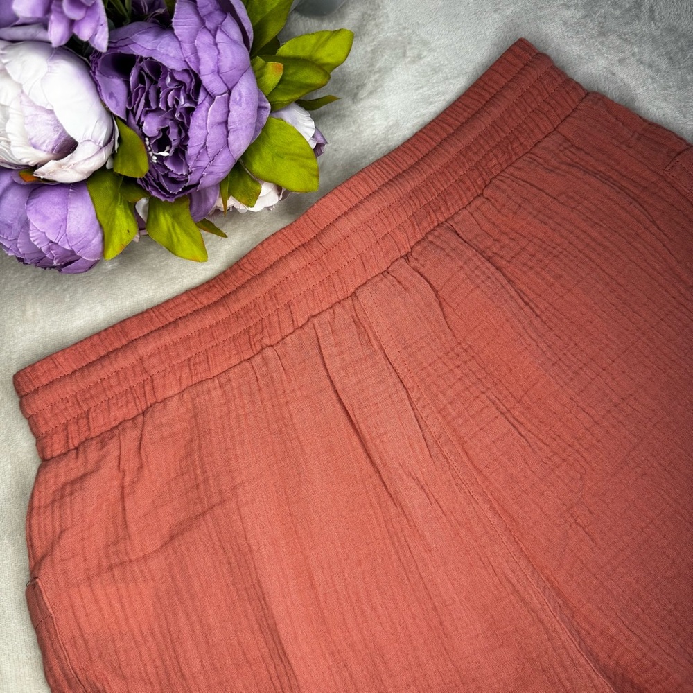 NWT Magaschoni Organic Cotton Gauze Shorts - Picture 11 of 13